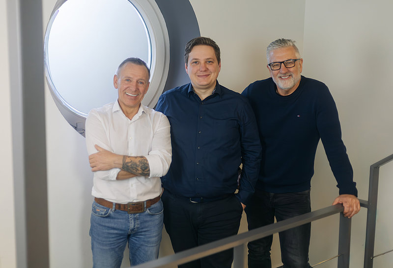 Geschäftsführung MPF - Kay Kruse, Gerald Pardon & Dirk Dohmann